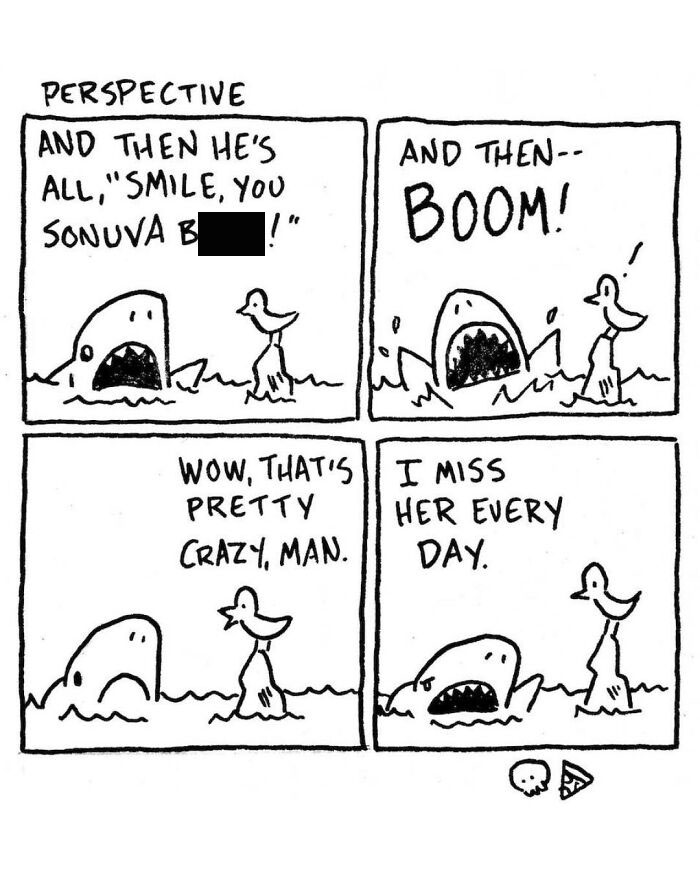 This Artist Turns Dark Humor And Strange Creatures Into Surprisingly Funny Comics (29 Pics)