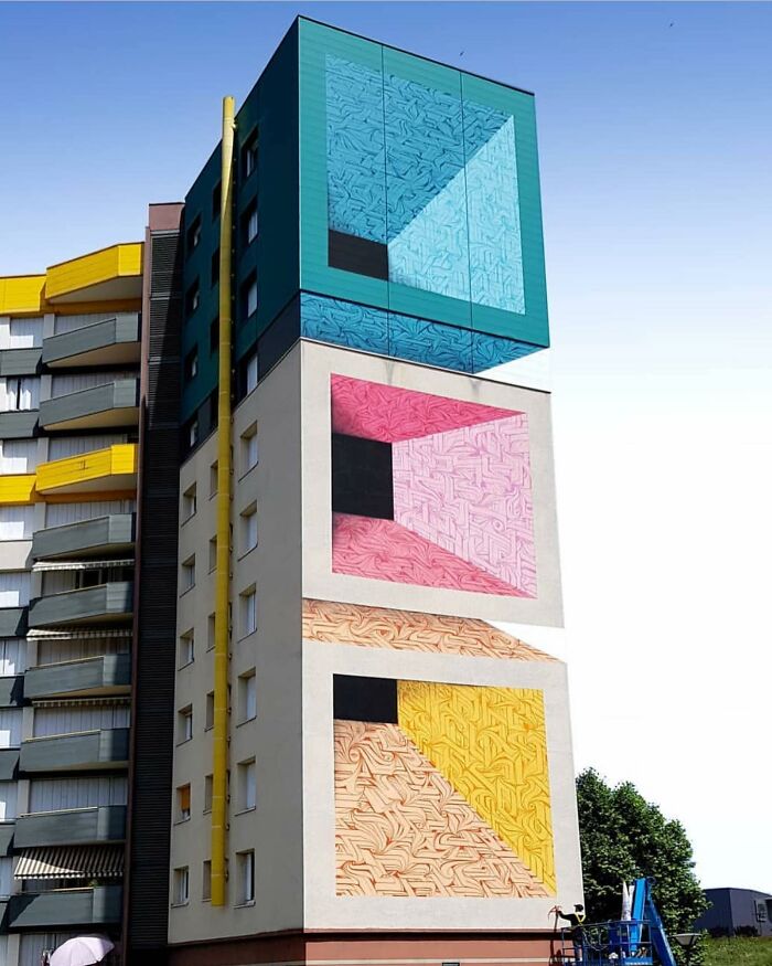 Wall In Decazeville, France (2019)