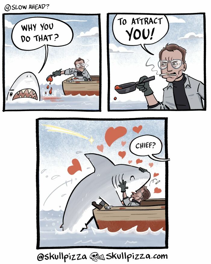 This Artist Turns Dark Humor And Strange Creatures Into Surprisingly Funny Comics (29 Pics)