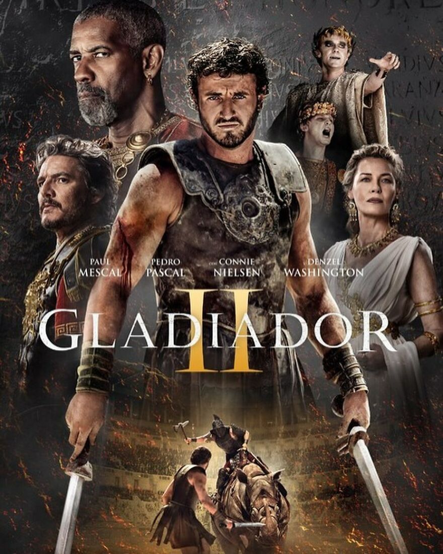 Promotional poster for Gladiator II featuring actors in Roman warrior costumes, relevant to Oscars 2026 buzz and predictions. Promotional poster for Gladiator II featuring actors in Roman warrior costumes, relevant to Oscars 2026 buzz and predictions.
