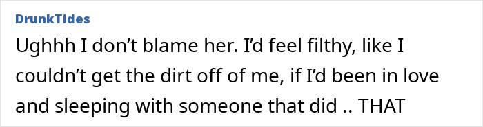 Screenshot of an online comment expressing sympathy related to Melinda French Gates and Bill Gates Epstein files controversy. Screenshot of an online comment expressing sympathy related to Melinda French Gates and Bill Gates Epstein files controversy.