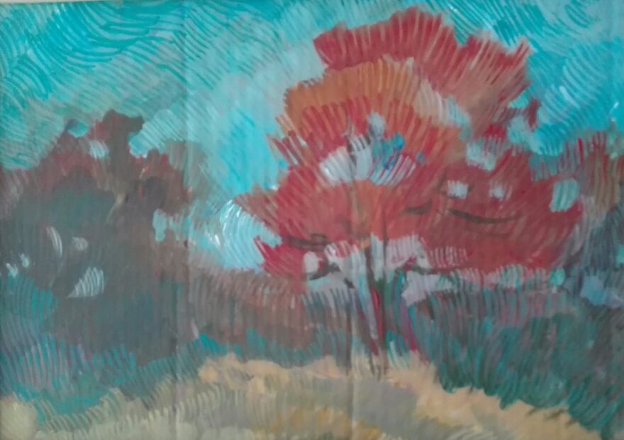 From Trash To Gallery: How My Need To Create Turned Used Boxes Into Fine Art Landscapes