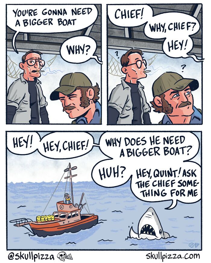 This Artist Turns Dark Humor And Strange Creatures Into Surprisingly Funny Comics (29 Pics)