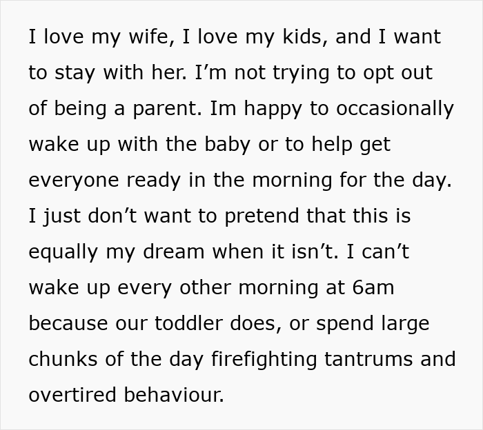 SAHM Dreams Of A Packed House And More Babies, Husband Pumps The Brakes On 50/50 Childcare