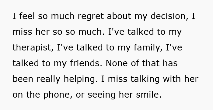 Text expressing deep regret and missing connection highlights emotions in a man date single mom drama context.