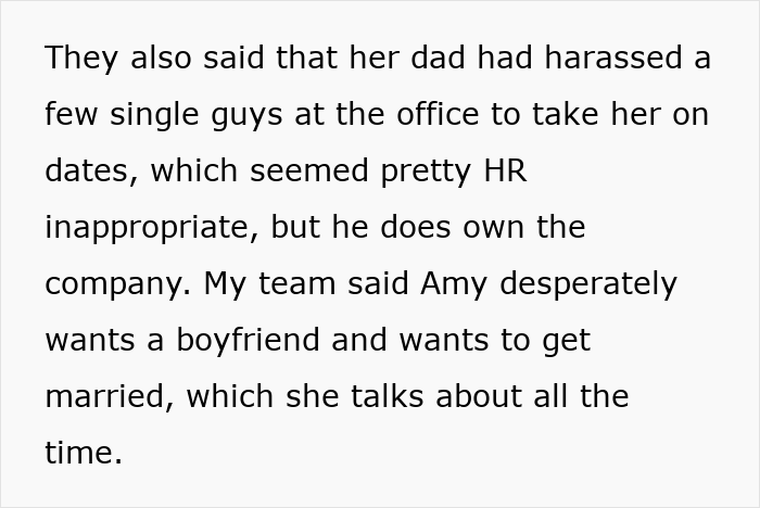 Text describing a man fired over a crude drawing who befriends the woman behind it and learns her tragic story.