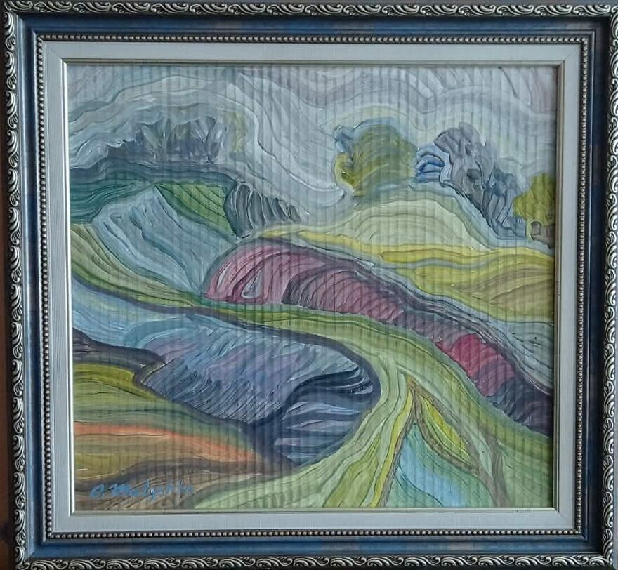 From Trash To Gallery: How My Need To Create Turned Used Boxes Into Fine Art Landscapes