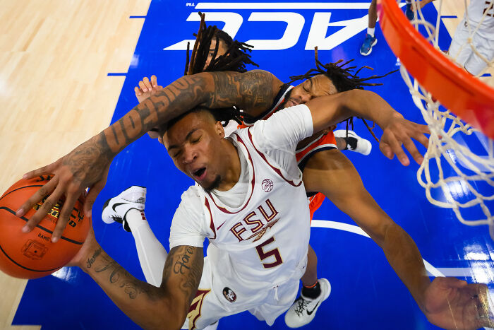 Basketball, Bronze: Ferocious Block By Andrew Hancock