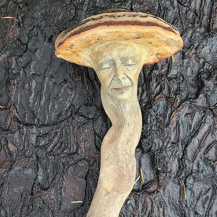 Artist Creates Sculptures That Are Inspired By The Forest, The Feminine, And The Healing Power Of Nature