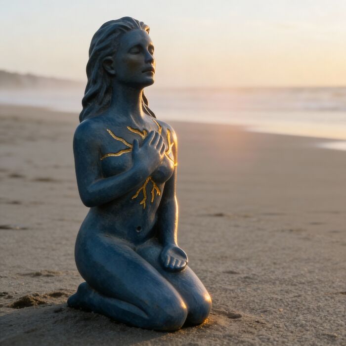 Artist Creates Sculptures That Are Inspired By The Forest, The Feminine, And The Healing Power Of Nature