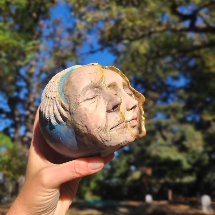 Artist Creates Sculptures That Are Inspired By The Forest, The Feminine, And The Healing Power Of Nature