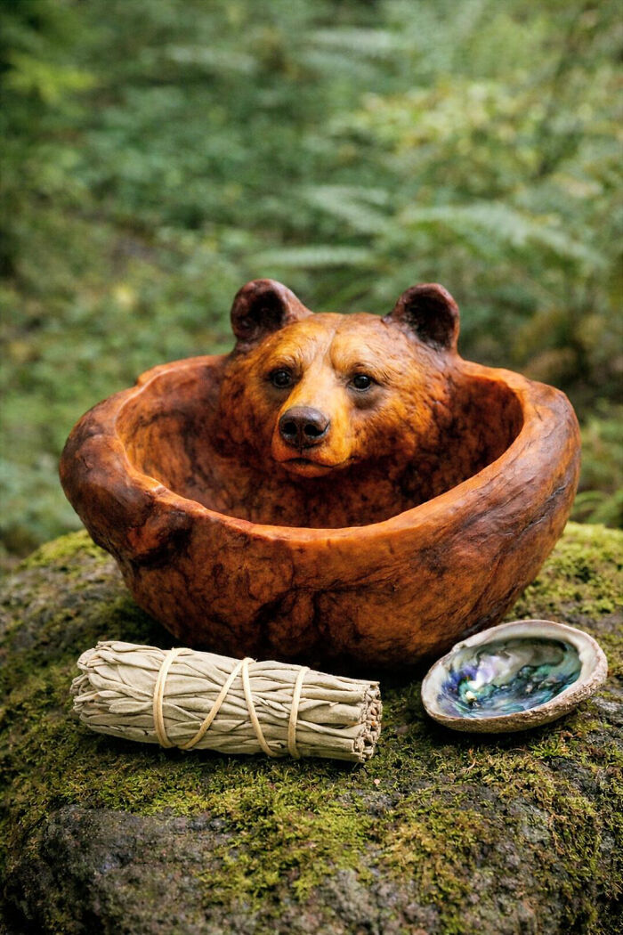 Artist Creates Sculptures That Are Inspired By The Forest, The Feminine, And The Healing Power Of Nature