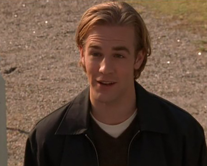 Young man from Dawson's Creek in a viral cringy scene sparking online debate after James Van Der Beek's passing