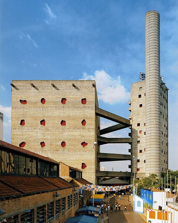 Modern architectural structures with unique shapes and vibrant colors showcasing humanity's creativity in design and engineering.