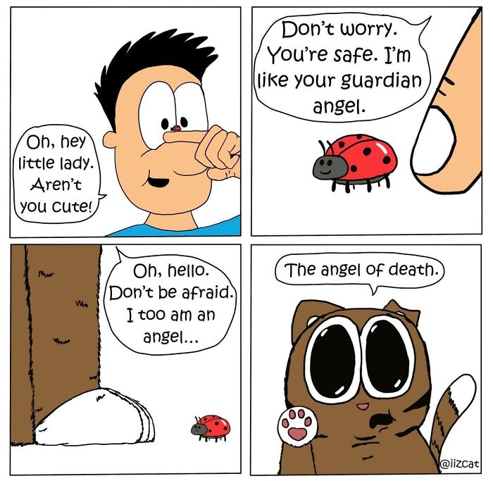 This Artist Turns The Chaos Of Living With A Cat Into Hilariously Relatable Comics (30 Comics)