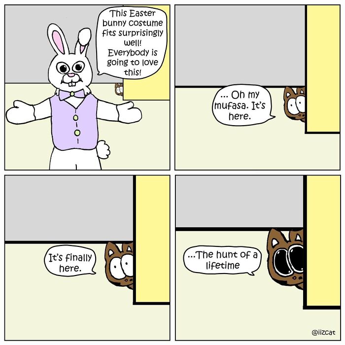 This Artist Turns The Chaos Of Living With A Cat Into Hilariously Relatable Comics (30 Comics)