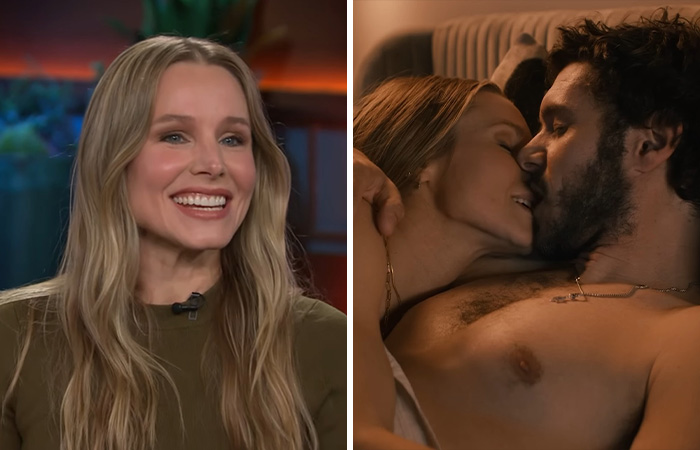 Olympian Jutta Leerdam smiling during interview, discussing her experience at ice event where underwear was exposed.