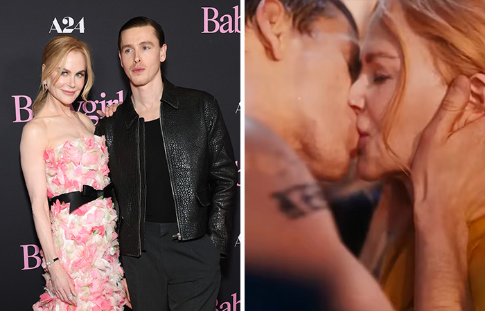 Olympian Jutta Leerdam during an ice event, reacting after exposing her underwear in a competitive skating moment.