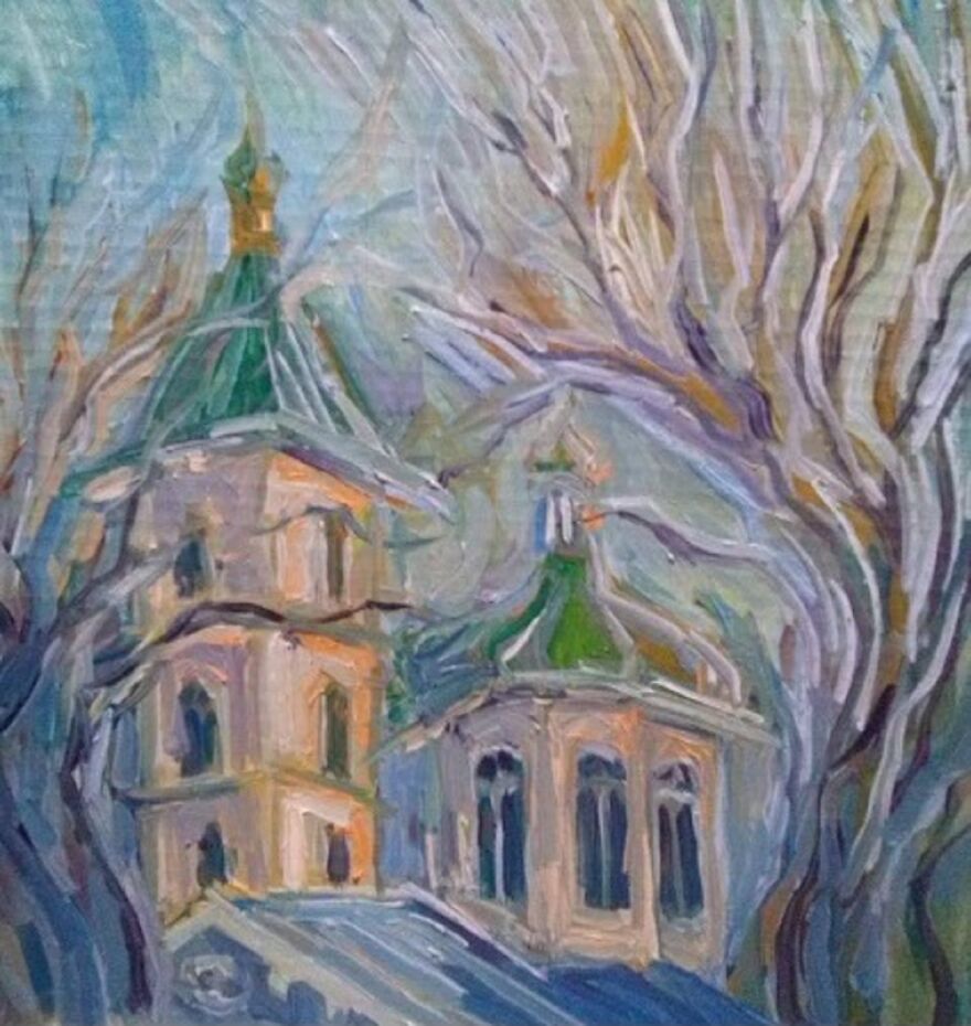 From Trash To Gallery: How My Need To Create Turned Used Boxes Into Fine Art Landscapes