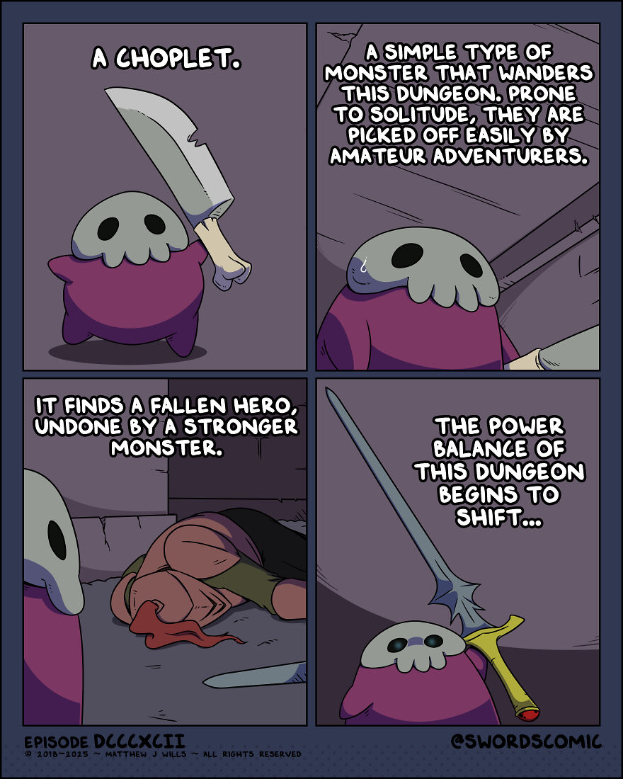 I Made A Webcomic All About Fantasy Swords And It Is About To Celebrate Its 1000th Episode On Its 8th Anniversary - All With No AI