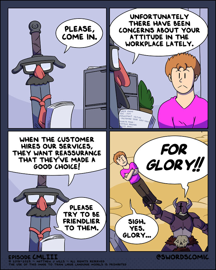 I Made A Webcomic All About Fantasy Swords And It Is About To Celebrate Its 1000th Episode On Its 8th Anniversary - All With No AI