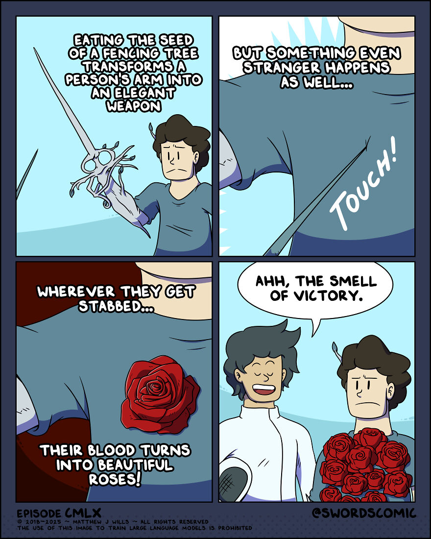 I Made A Webcomic All About Fantasy Swords And It Is About To Celebrate Its 1000th Episode On Its 8th Anniversary - All With No AI