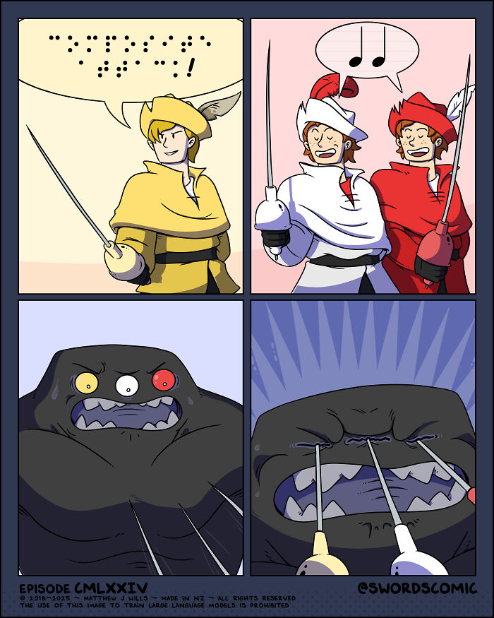 I Made A Webcomic All About Fantasy Swords And It Is About To Celebrate Its 1000th Episode On Its 8th Anniversary - All With No AI