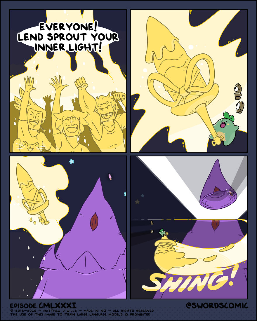 I Made A Webcomic All About Fantasy Swords And It Is About To Celebrate Its 1000th Episode On Its 8th Anniversary - All With No AI