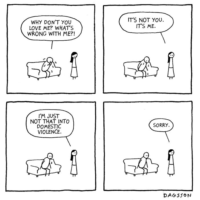 These Dark, Witty Comics By Hugleikur Dagsson Serve Humor With A Sharp, Unexpected Bite