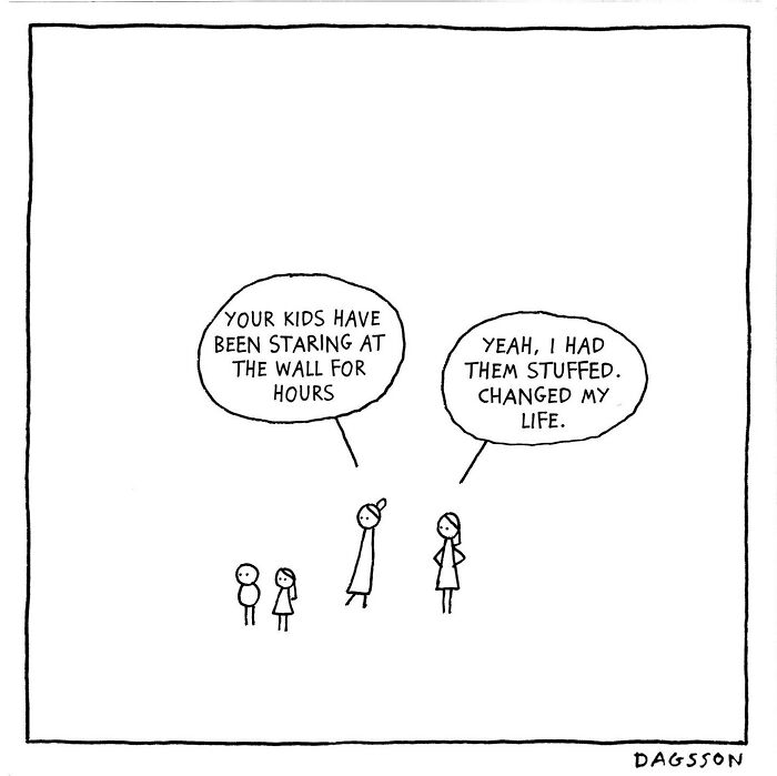 These Dark, Witty Comics By Hugleikur Dagsson Serve Humor With A Sharp, Unexpected Bite