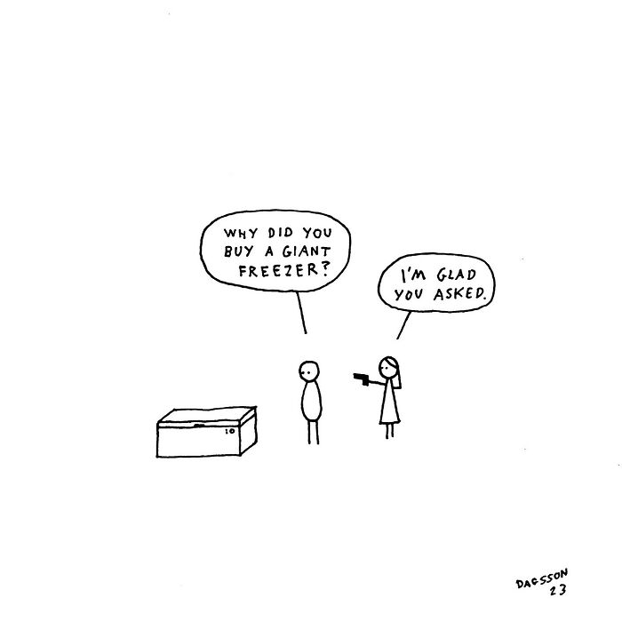 These Dark, Witty Comics By Hugleikur Dagsson Serve Humor With A Sharp, Unexpected Bite