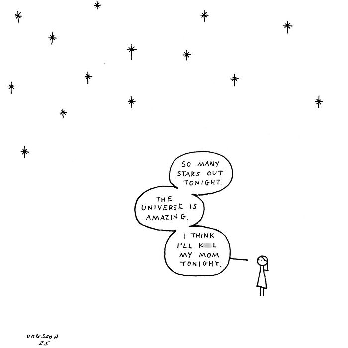 These Dark, Witty Comics By Hugleikur Dagsson Serve Humor With A Sharp, Unexpected Bite