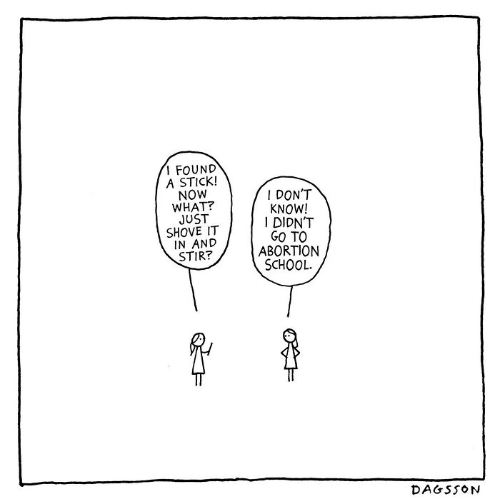 These Dark, Witty Comics By Hugleikur Dagsson Serve Humor With A Sharp, Unexpected Bite