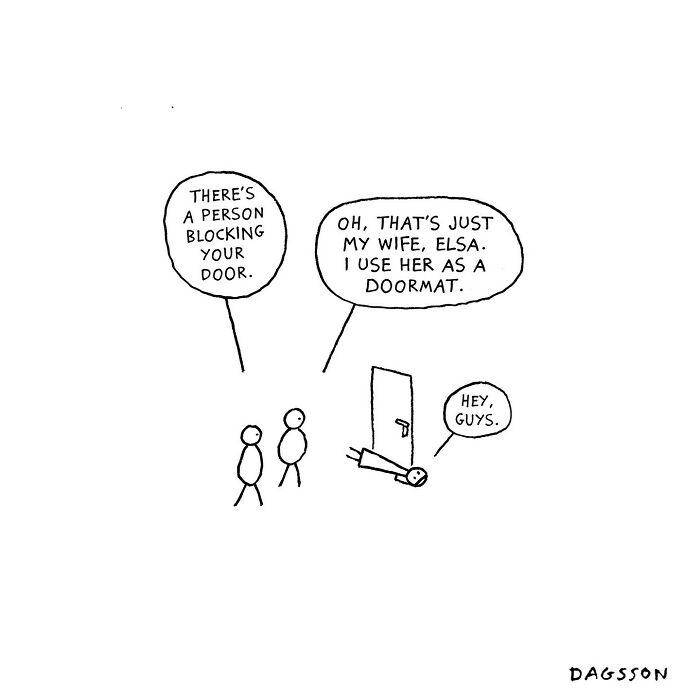 These Dark, Witty Comics By Hugleikur Dagsson Serve Humor With A Sharp, Unexpected Bite