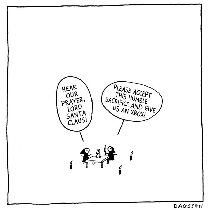 These Dark, Witty Comics By Hugleikur Dagsson Serve Humor With A Sharp, Unexpected Bite