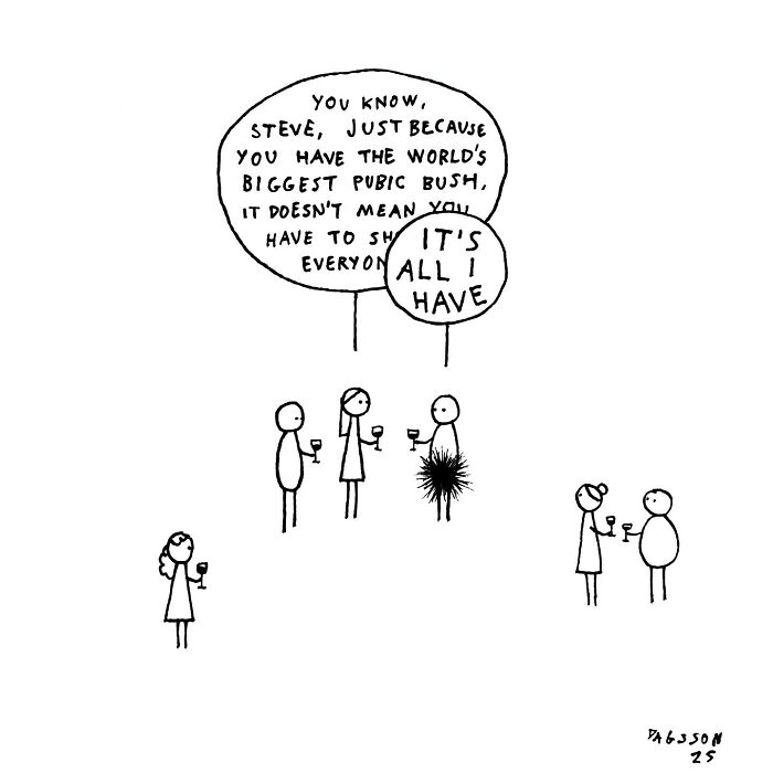 These Dark, Witty Comics By Hugleikur Dagsson Serve Humor With A Sharp, Unexpected Bite