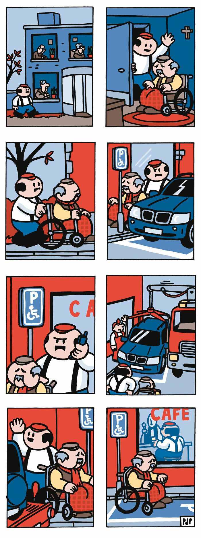 These Wordless Dark Humor Comics By Pieter De Poortere Will Make Your Brain Laugh Without Saying A Word