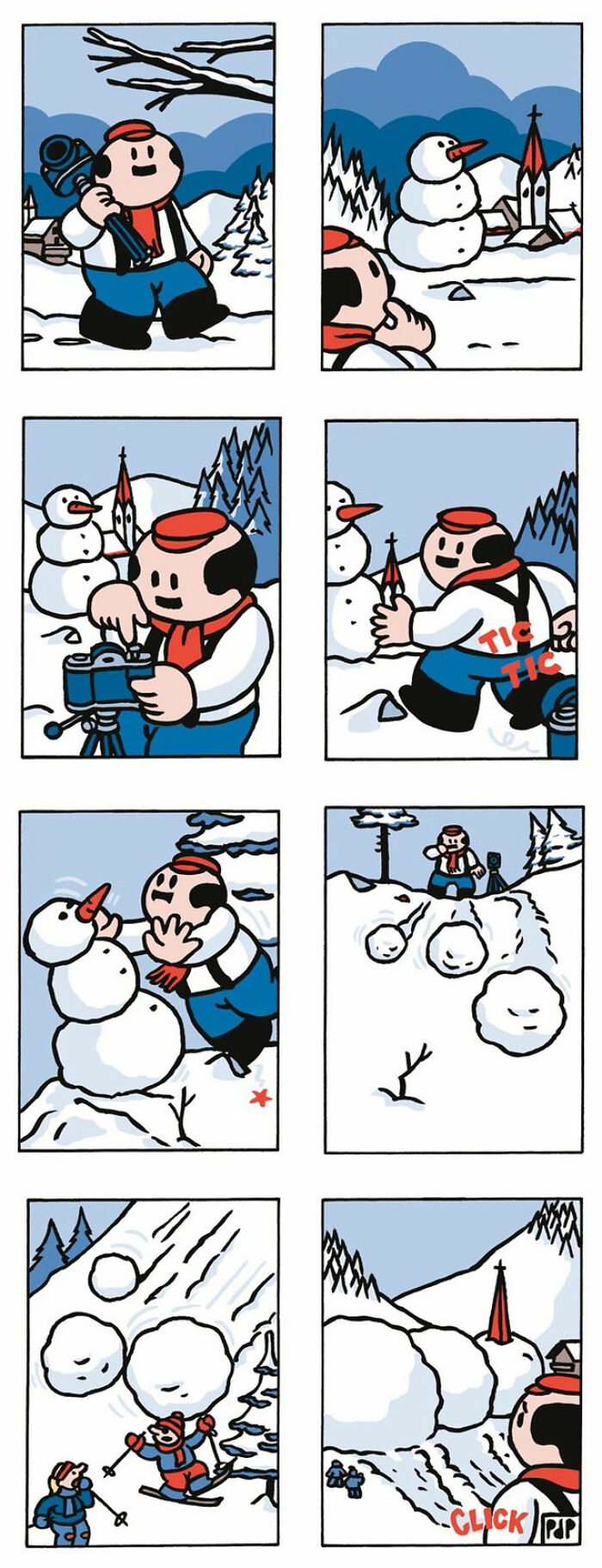 These Wordless Dark Humor Comics By Pieter De Poortere Will Make Your Brain Laugh Without Saying A Word