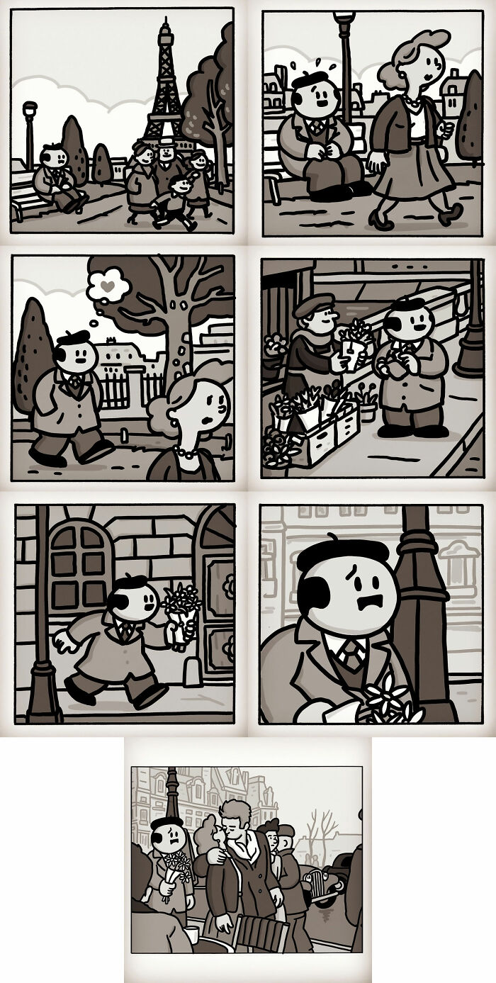 These Wordless Dark Humor Comics By Pieter De Poortere Will Make Your Brain Laugh Without Saying A Word