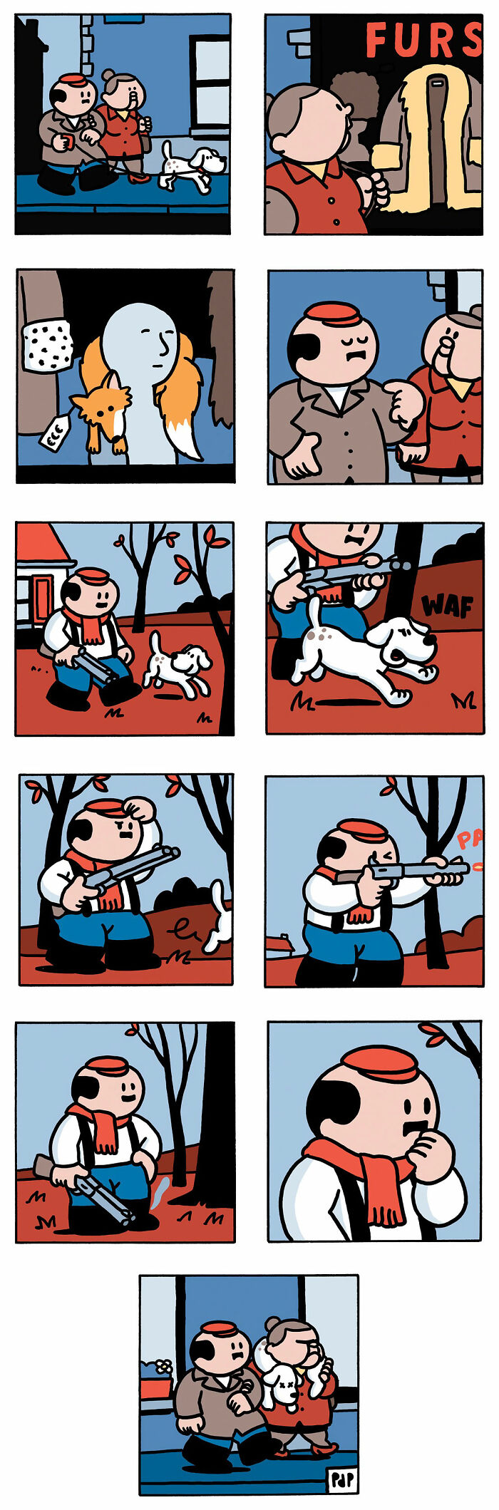 These Wordless Dark Humor Comics By Pieter De Poortere Will Make Your Brain Laugh Without Saying A Word