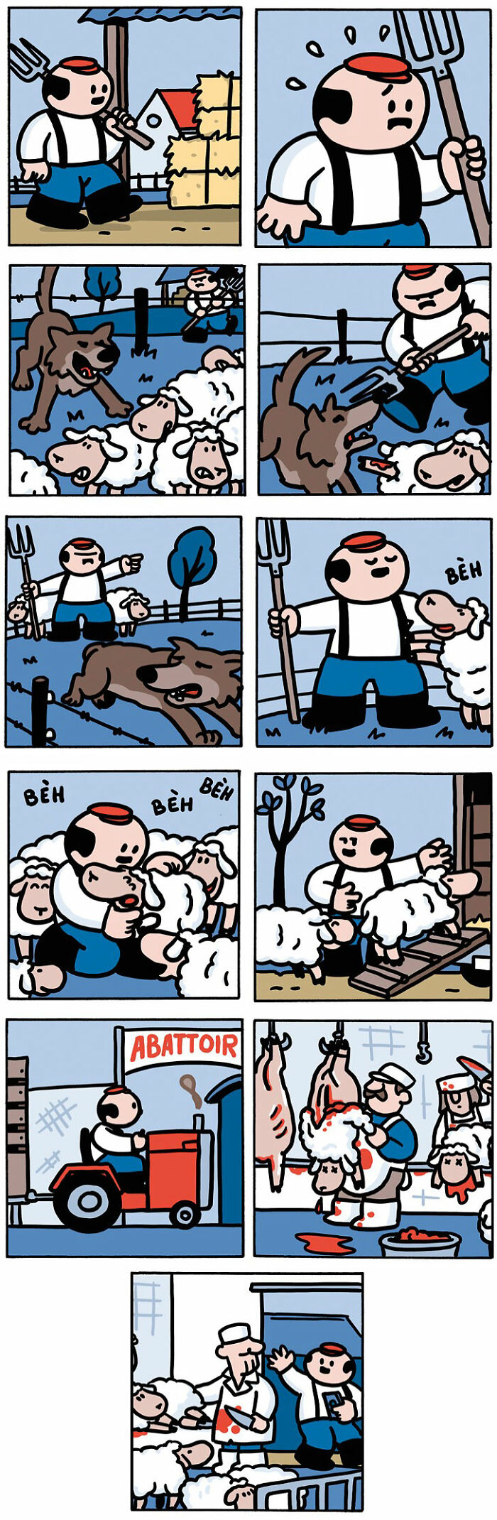 These Wordless Dark Humor Comics By Pieter De Poortere Will Make Your Brain Laugh Without Saying A Word