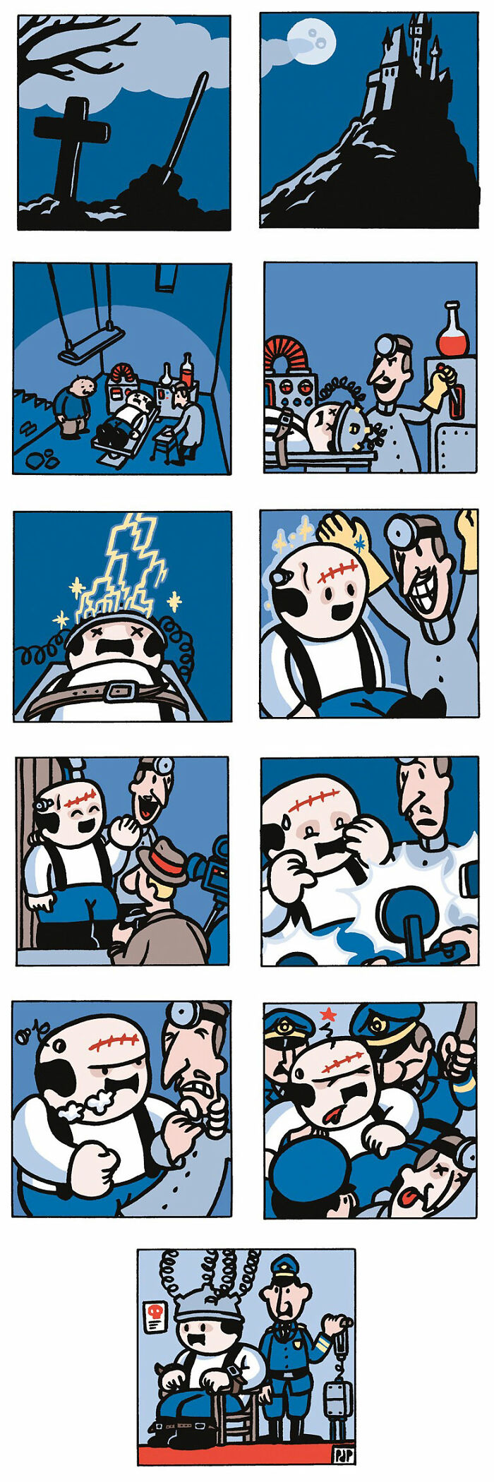 These Wordless Dark Humor Comics By Pieter De Poortere Will Make Your Brain Laugh Without Saying A Word