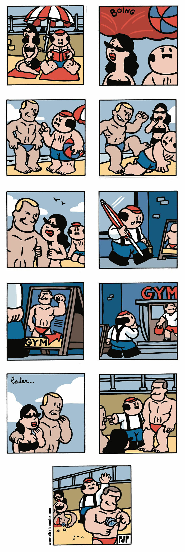 These Wordless Dark Humor Comics By Pieter De Poortere Will Make Your Brain Laugh Without Saying A Word