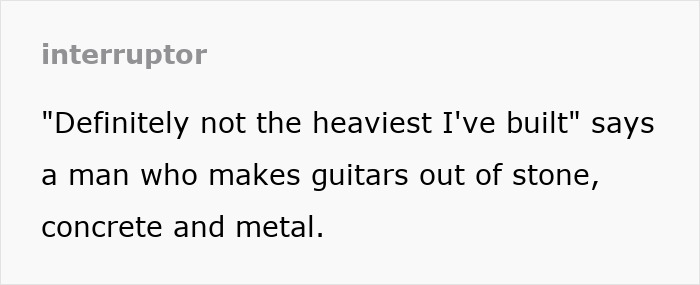 Man using a 3D mold to transform stacks of newspapers into a guitar that actually rocks, showcasing creative craftsmanship.