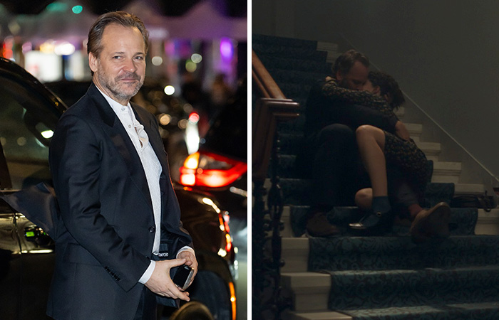 Olympian Jutta Leerdam at an ice event, reacting after her underwear was exposed during the competition.