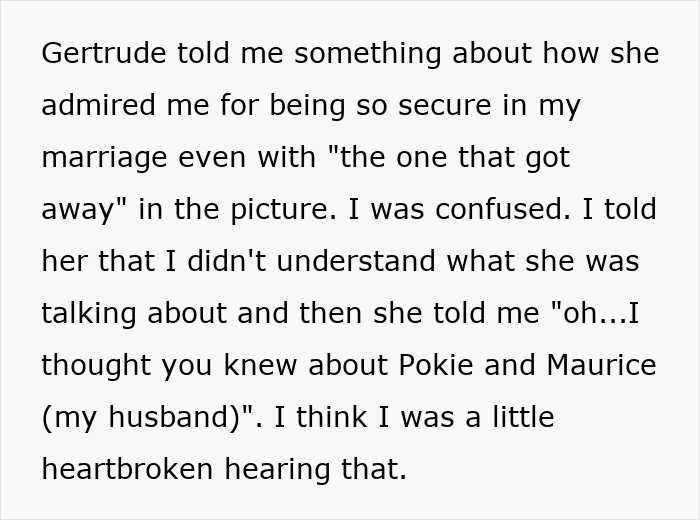 Alt text: Text about discovering husband best friend cheating causing confusion and heartbreak in marriage situation