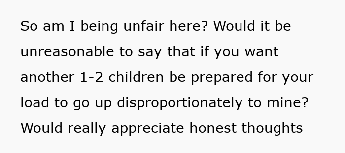 SAHM Dreams Of A Packed House And More Babies, Husband Pumps The Brakes On 50/50 Childcare