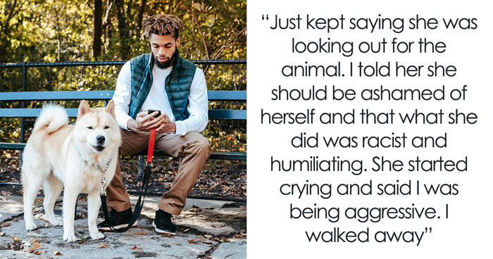 Racist Lady Thinks Dog Doesn’t Belong To The Owner, Goes Out Of Her Way To Call Animal Control