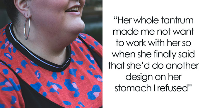 Tattoo Artist Asks If They Were Wrong To Refuse To Give Services to An Extremely Overweight Client