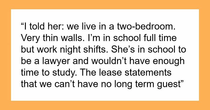 “Am I A Jerk For Telling My Roommate That She Needs To Move Out Before The Baby Comes?”